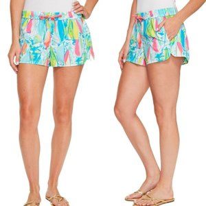 Lilly Pulitzer Luxletic Run Around Short Beach Bae